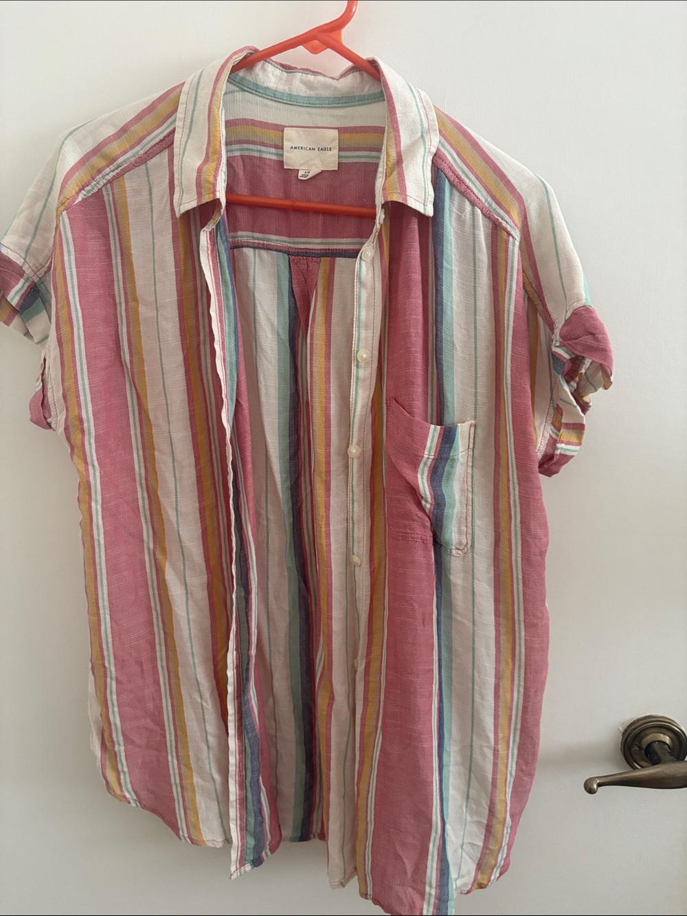 Striped American Eagle beachy top